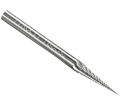 Premium Carbide Burr SM-1 DC 1/4"x1/2"x1/4" POINTED CONE Double Cut - *TYROLIT