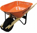 Wheelbarrow - 6 cu. ft. - Orange - Steel / W000427N