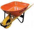 Wheelbarrow - 6 cu. ft. - Orange - Steel / W000429N