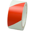Reflective Tape - 2" - Red & White Hatch / RST107 *ENGINEER GRADE