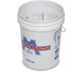 Plastic Bucket - 5 Gal./20L - White / 32392