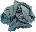 Colored Cotton Rags - Hospital Grade - 20 Lbs.