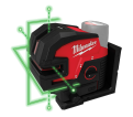 M12™ Green Laser – Cross Line & 4-Points