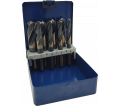 Jobber Bit Set - 118° - 3-Flat Shank / MBG83F (8 PC)