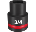 SHOCKWAVE™ Impact Duty™ 3/4" Drive 3/4" Standard 6 Point Socket