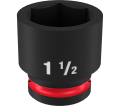 SHOCKWAVE™ Impact Duty™ 3/4" Drive 1-1/2" Standard 6 Point Socket