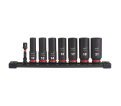 8PC SHOCKWAVE™ Impact Duty™ 3/8" Drive Metric Deep 6 Point Socket Set