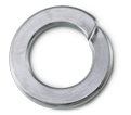 Lock Washer - Helical Spring - Steel / Zinc