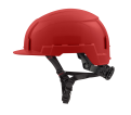 Red Front Brim Safety Helmet (USA) - Type 2, Class E