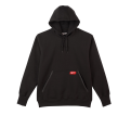 Heavy Duty Pullover Hoodie - Black 2X