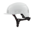 White Front Brim Safety Helmet (USA) - Type 2, Class E