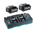 40V max XGT 4.0Ah Battery & Dual Port Rapid Charger Starter Kit