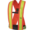 Hi-Viz Orange Safety Sash - O/S