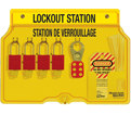 Lockout Station - 4-Lock - Keyed Different / 1482BP1106FRC