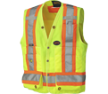 Surveyor's Safety Vest - Yellow Poly / 6693 Series