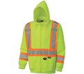 Safety Hoodie - Poly Fleece - Hi-Viz Yellow / 6925 Series