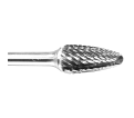 1/2" PTA Premier Series Tree Shape Carbide Burr (Radius End)