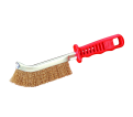 Scratch Brush Plastic Handle 10"x5"x5/8" .014 Wire Steel - *TYROLIT