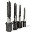 4 Piece Impact Tap SET - Hex Drive Shank / High Speed Steel *Metric