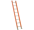 12' Fiberglass Single Section Ladder