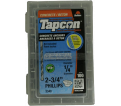 Phillips Flat Head #3 TAPCON® Anchors - 1/4" x 2-3/4" / Climaseal® Coating