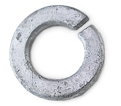 Lock Washer - Helical Spring - Steel / Hot Dipped Galvanized