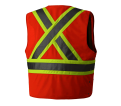 Hi-Viz Orange Safety Vest - S/M - *PIONEER