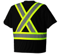 Black Birdseye Safety T-Shirt - L - *PIONEER