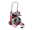 K-400 Machine with Gloves & Std. Equipment: C-32 IW 3/8" x 75' (10 mm x 23 m) Solid Core (Integral Wound) Cable, T-260 Tool Set