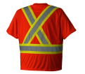 Hi-Viz Birdseye Safety T-Shirt - L - *PIONEER