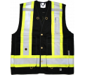 Surveyor's Safety Vest - Unlined - Polyester / VIK6165R Series *OPEN ROAD®