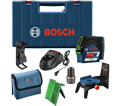 12V Max Connected Green-Beam Cross-Line Laser with Plumb Points - *BOSCH