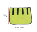 Hi-Vis Hard Hat Neck Shade - Lime