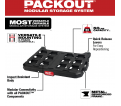 Modular Storage Racking Shelves - 50 Lbs. - Metal/Plastic / 48-22-8481 *PACKOUT (2 PC)