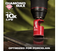 Milwaukee® 1/4" Diamond Max™ Hole Saw Bits - 2PK
