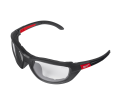 Clear High Performance Safety Glasses w/ Gasket