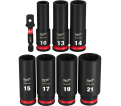 8PC SHOCKWAVE Impact Duty™ 3/8" Drive Metric Deep 6 Point Socket Set