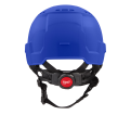 Blue Front Brim Vented Safety Helmet (USA) - Type 2, Class C