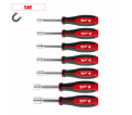 7pc SAE Nut Driver Set