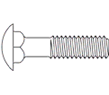 Carriage Bolt 1/2" Diameter - 18.8 Stainless Steel