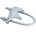 Pipe & Conduit Clamp - Right Angle - Cast Iron / Hot-Dip Galvanized