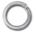 Lock Washer - Hi-Collar Helical Spring - Steel / Zinc