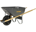 Wheelbarrow - 6 cu. ft. - Grey Steel / C6 Series