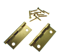 Cabinet Hinge 2" - Satin Brass Plating / 69-0150