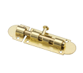 Barrel Bolt - 3" - Brass Plating / 356B-V