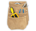 Tool Pouch - 4 Pocket - Split Leather / DW1024