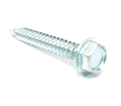 Hex Washer Head #12 Hex Head Tek Screws / Zinc (BULK)