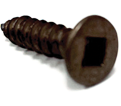 Flat Head #6 Robertson Wood Screws / Lubricized® (BULK)