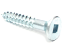 Flat Head #10 Robertson Wood Screws / Zinc (BULK)