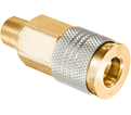 Coupler - Male Pipe - Brass / QDUNIAC4 Series *UNIVERSAL